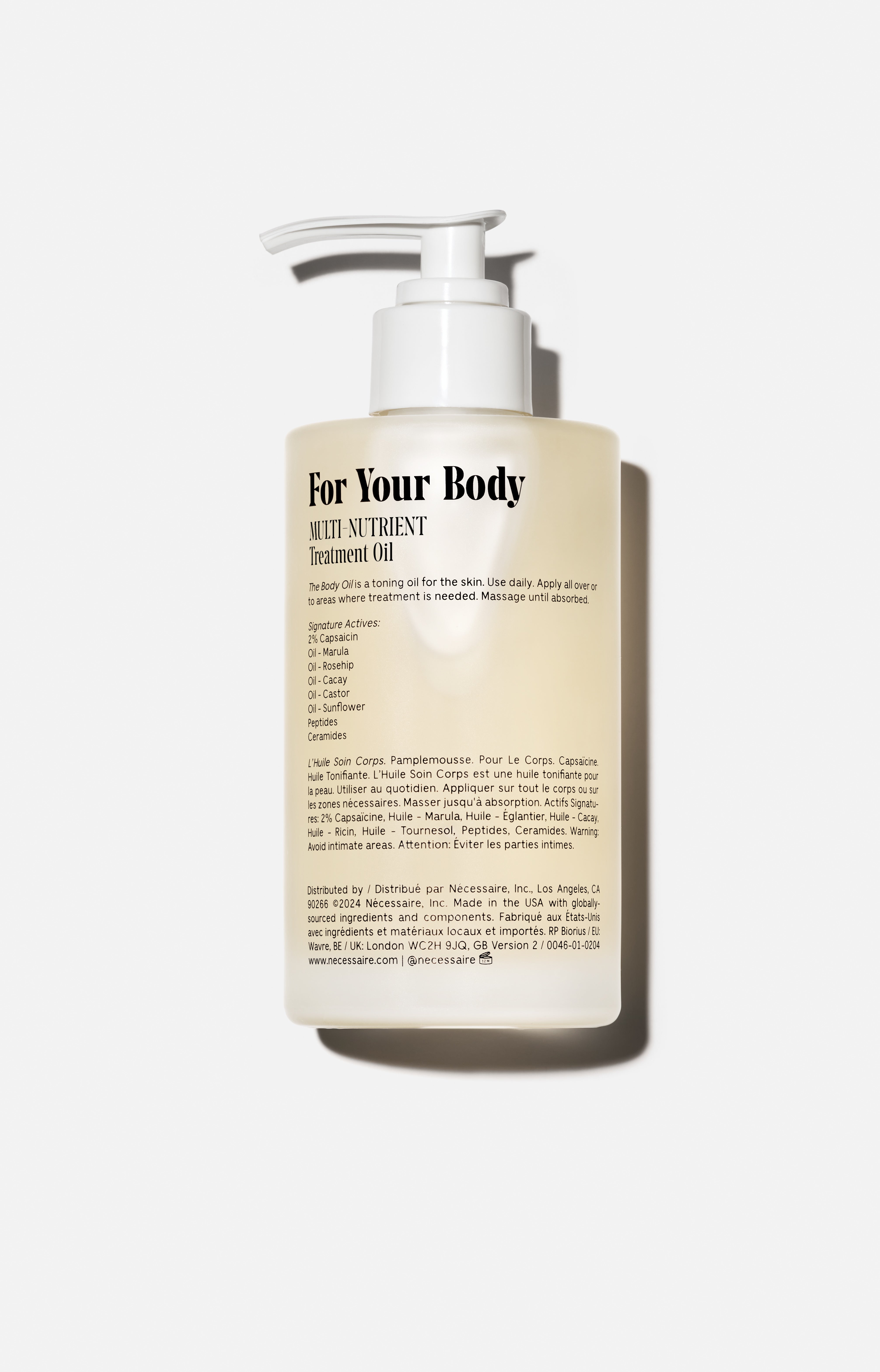 The Body Oil Grapefruit | 2% Capsaicin