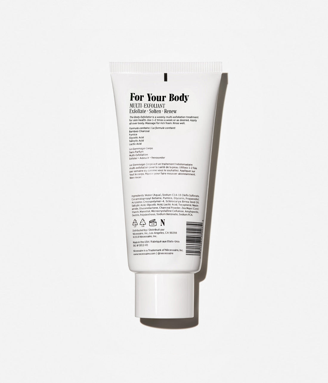 The Body Exfoliator | Physical + Chemical