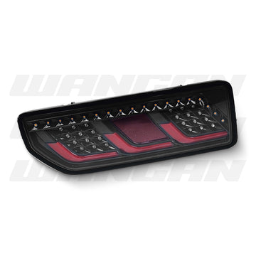 Suzuki Jimny JB74 (2018 - 2024) Sequential Black Red 3D Full LED Indicator Tail Lights LH + RH