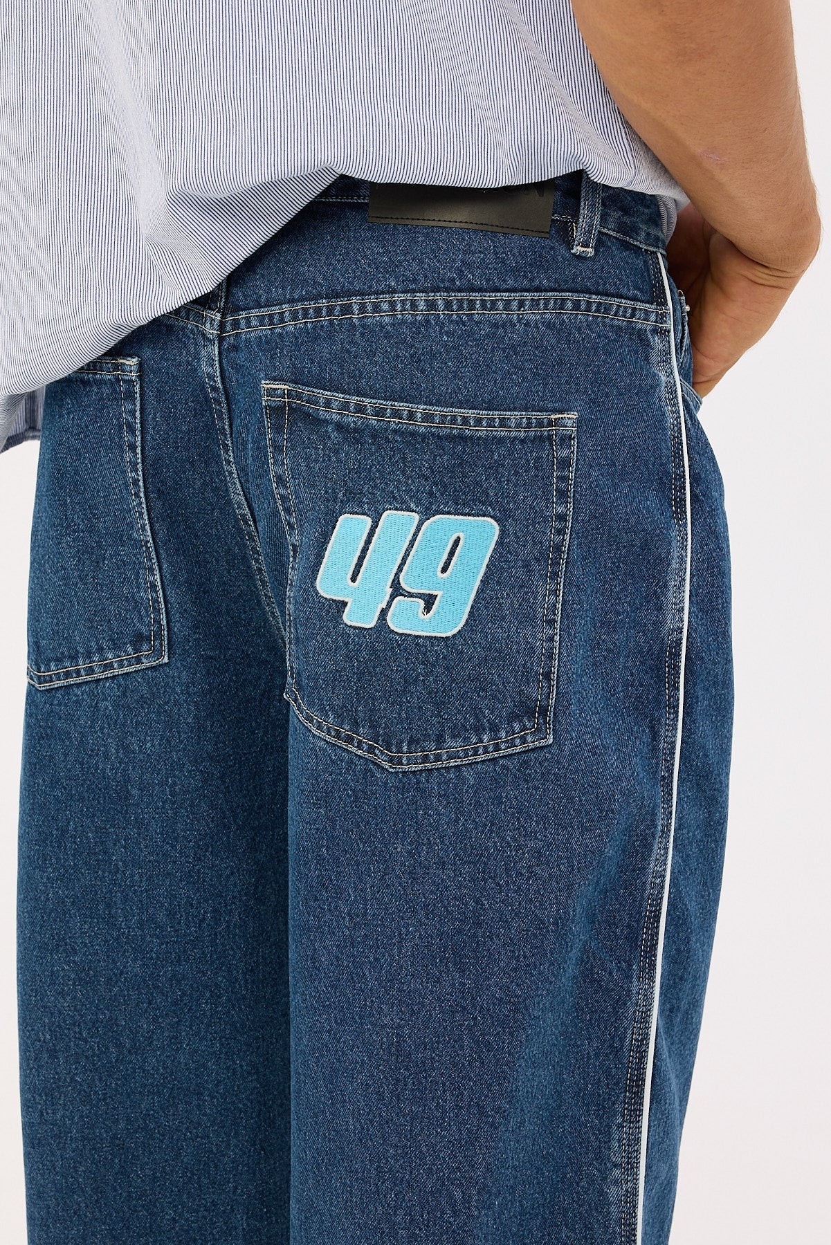 Neovision Freestyle Behemoth Super Baggy Jean Rave Blue