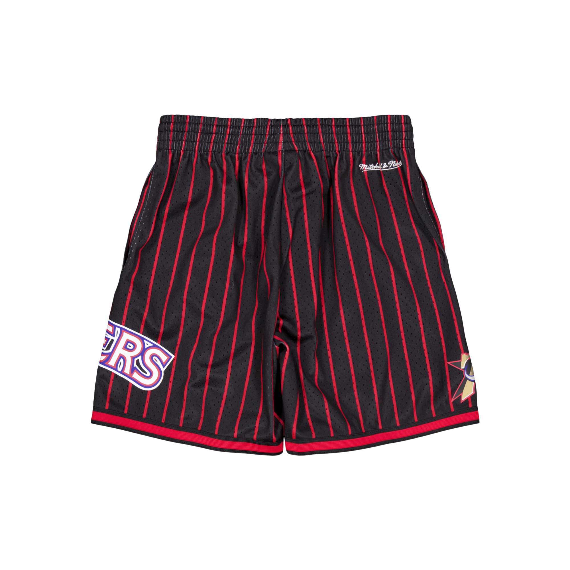 M&n City Collection Mesh Short Black/red
