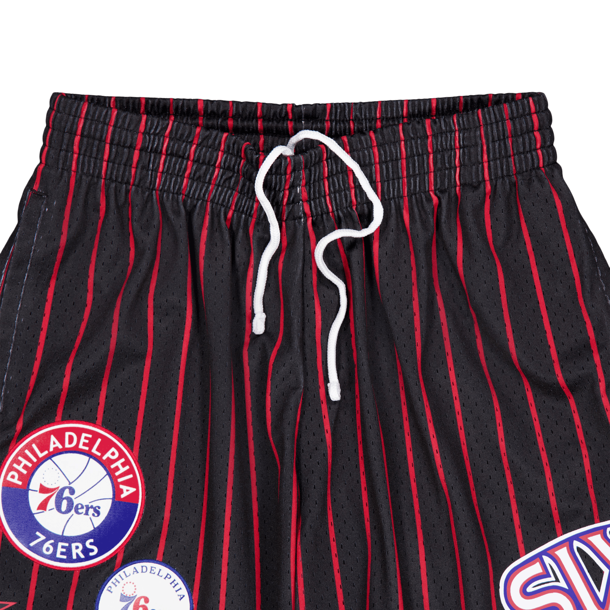 M&n City Collection Mesh Short Black/red