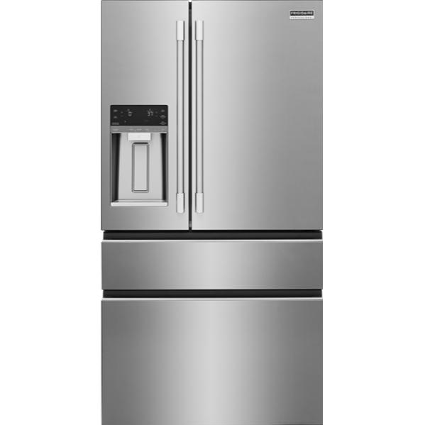 Frigidaire Professional 36-inch, 21 cu. ft. Counter-Depth French 4-Door Refrigerator with Custom-Flex® Temperature Drawer PRMC2290BF IMAGE 1