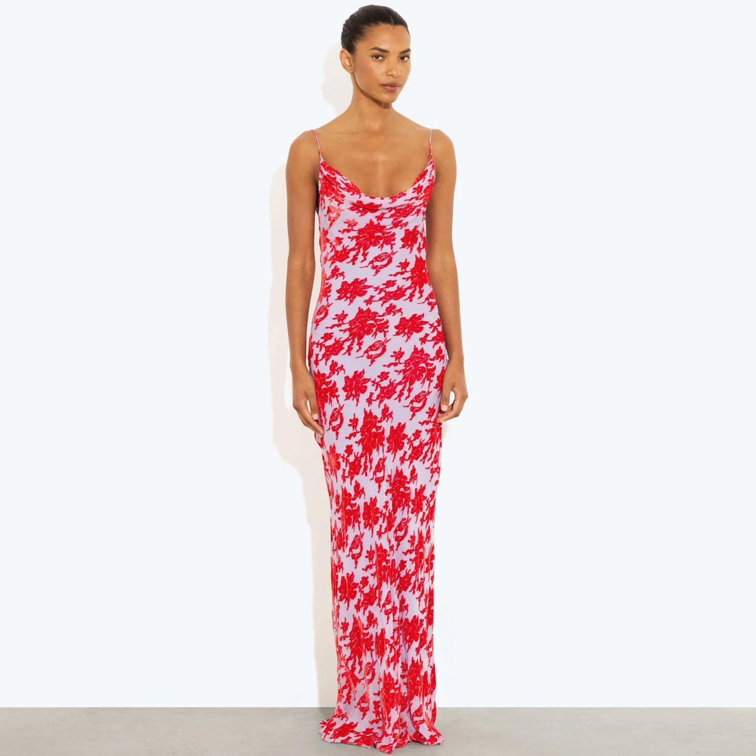 Athena Dress Red