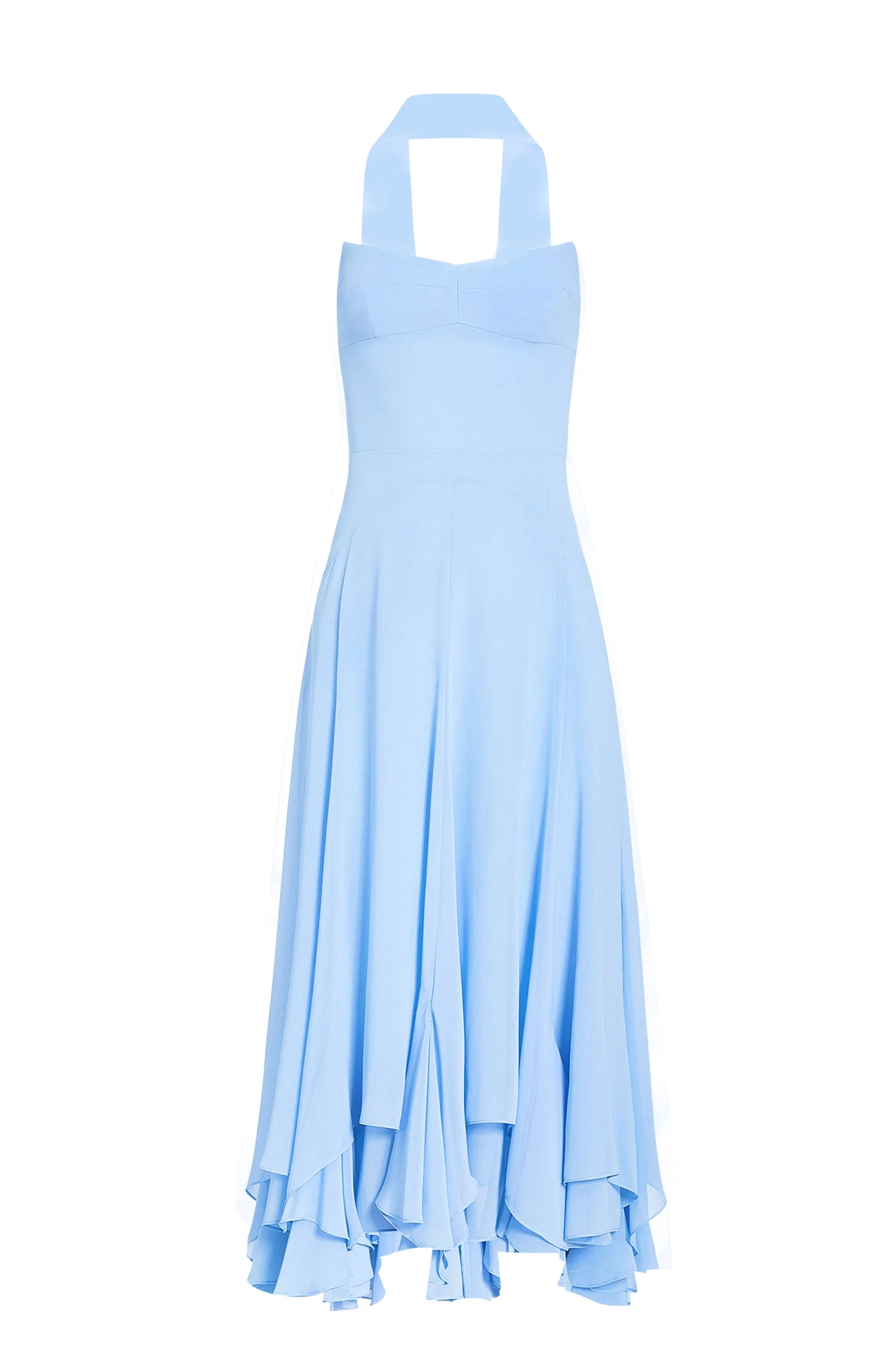 Monterey Dress With Scarf