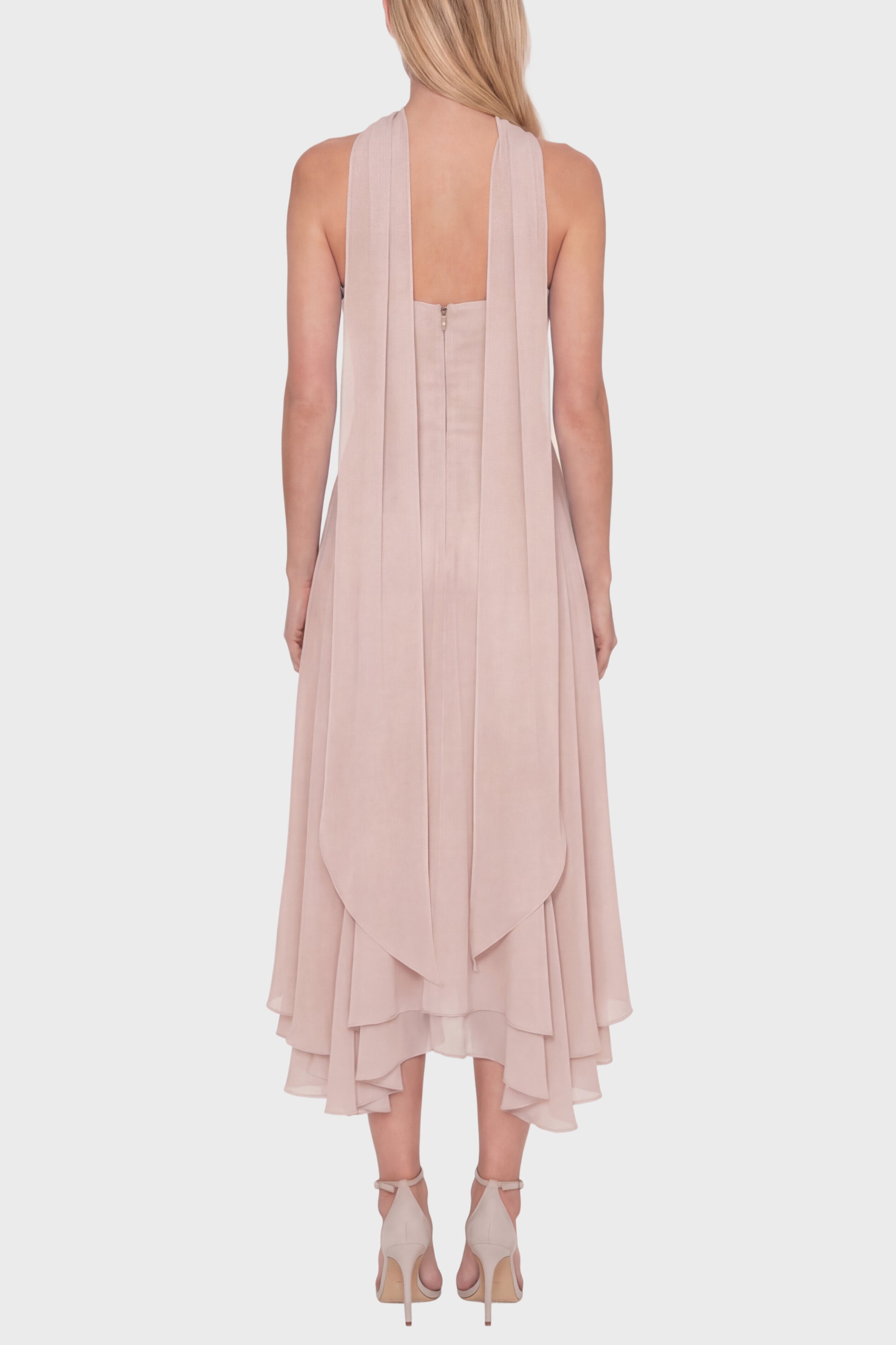 Monterey Dress With Scarf