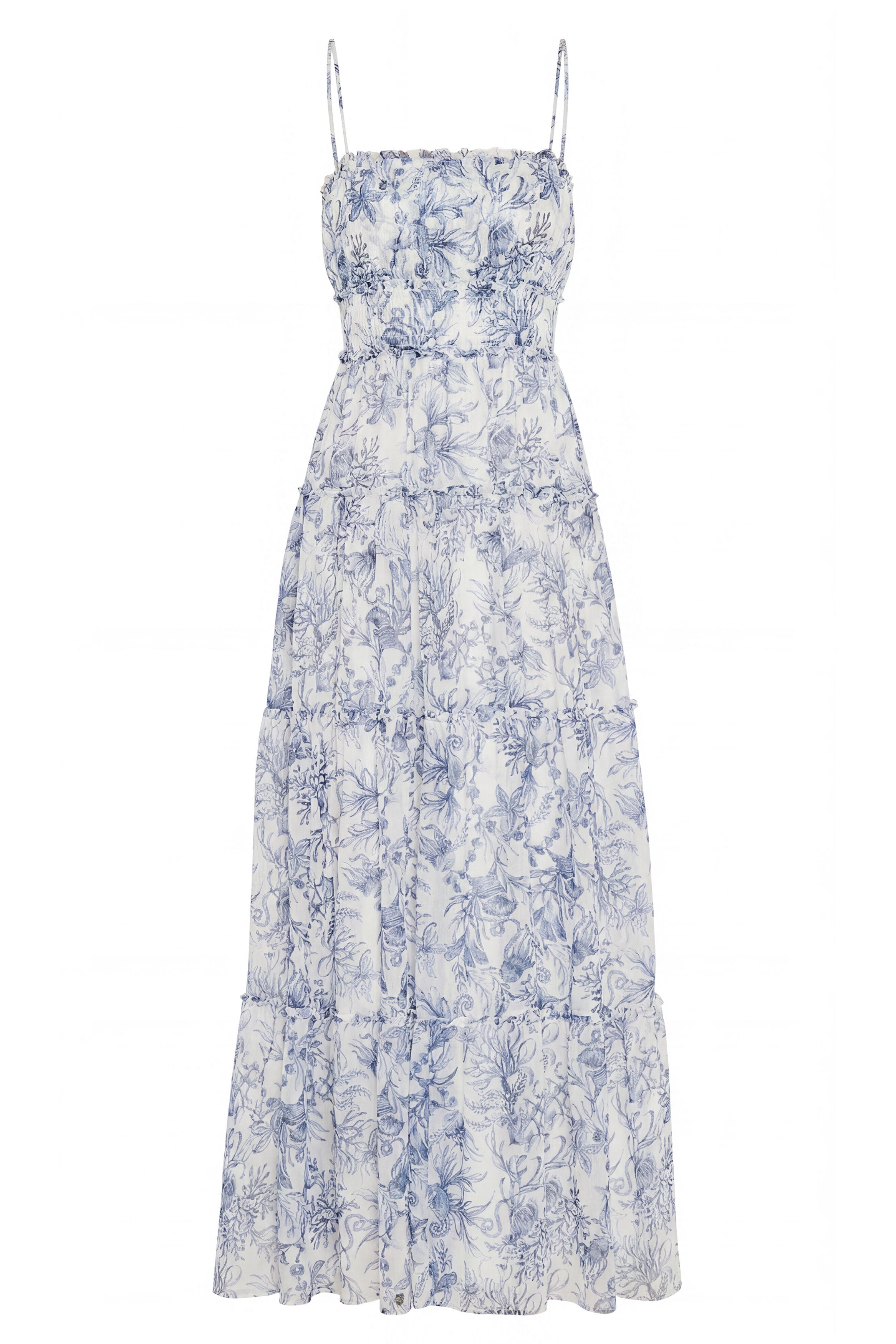 Willow Maxi Dress in Deep Sea