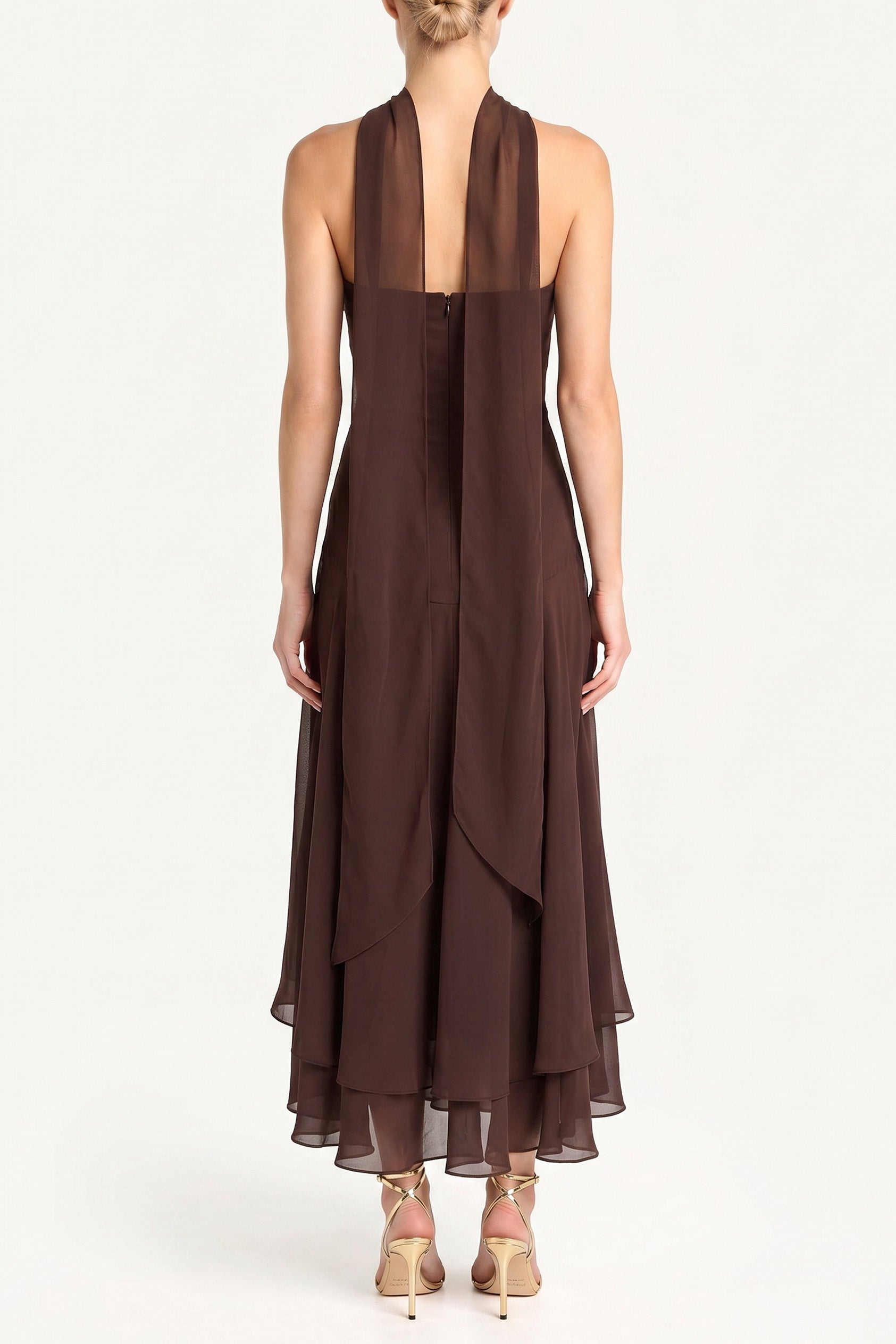 Monterey Dress With Scarf