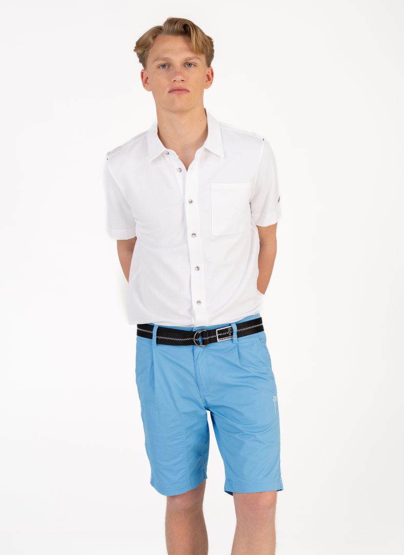 Pelle P Crew Bermuda Shorts - Blue Akoya