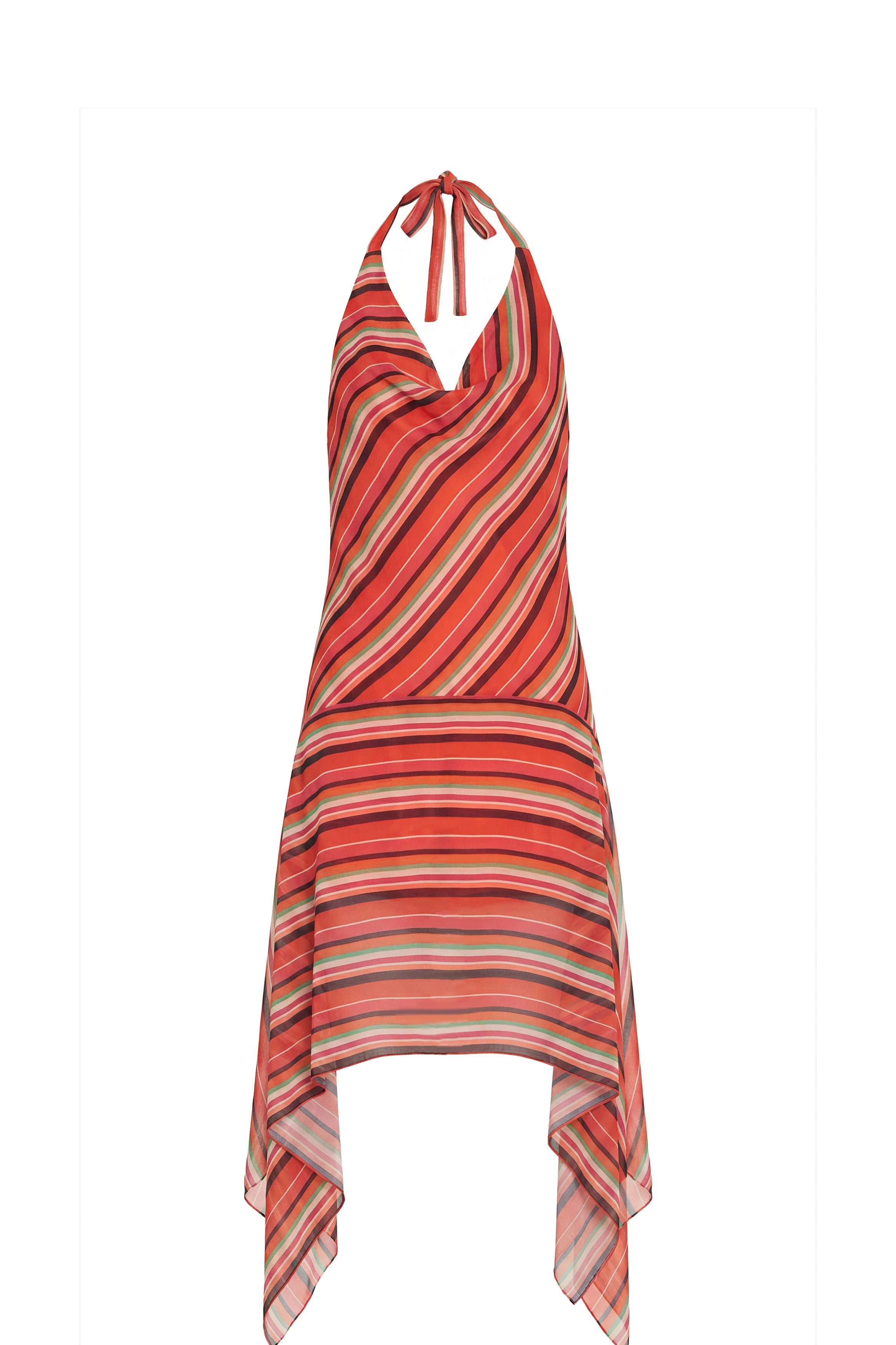 Allura Dress in Soleil Stripes