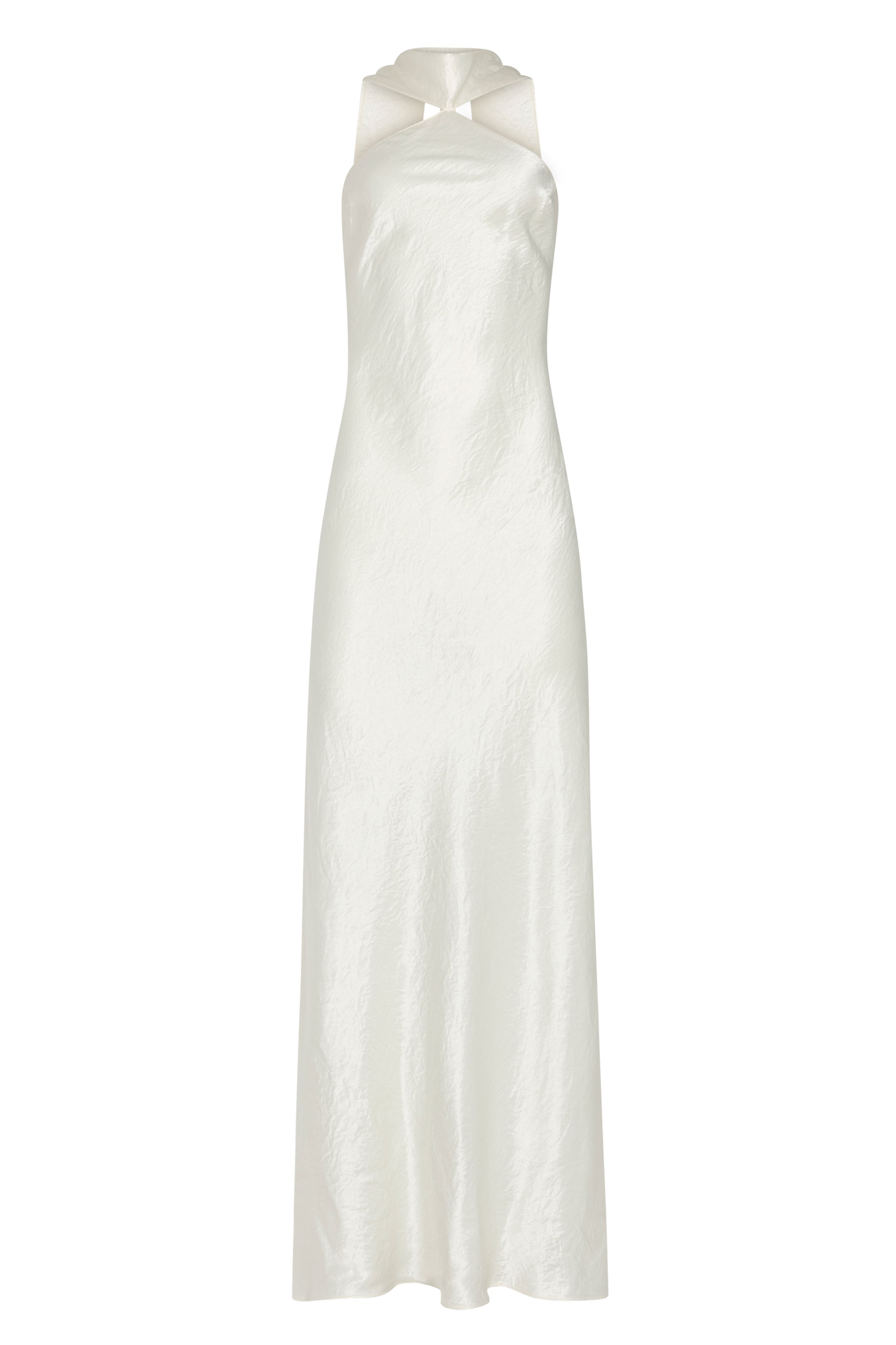 Ashton Maxi in Satin