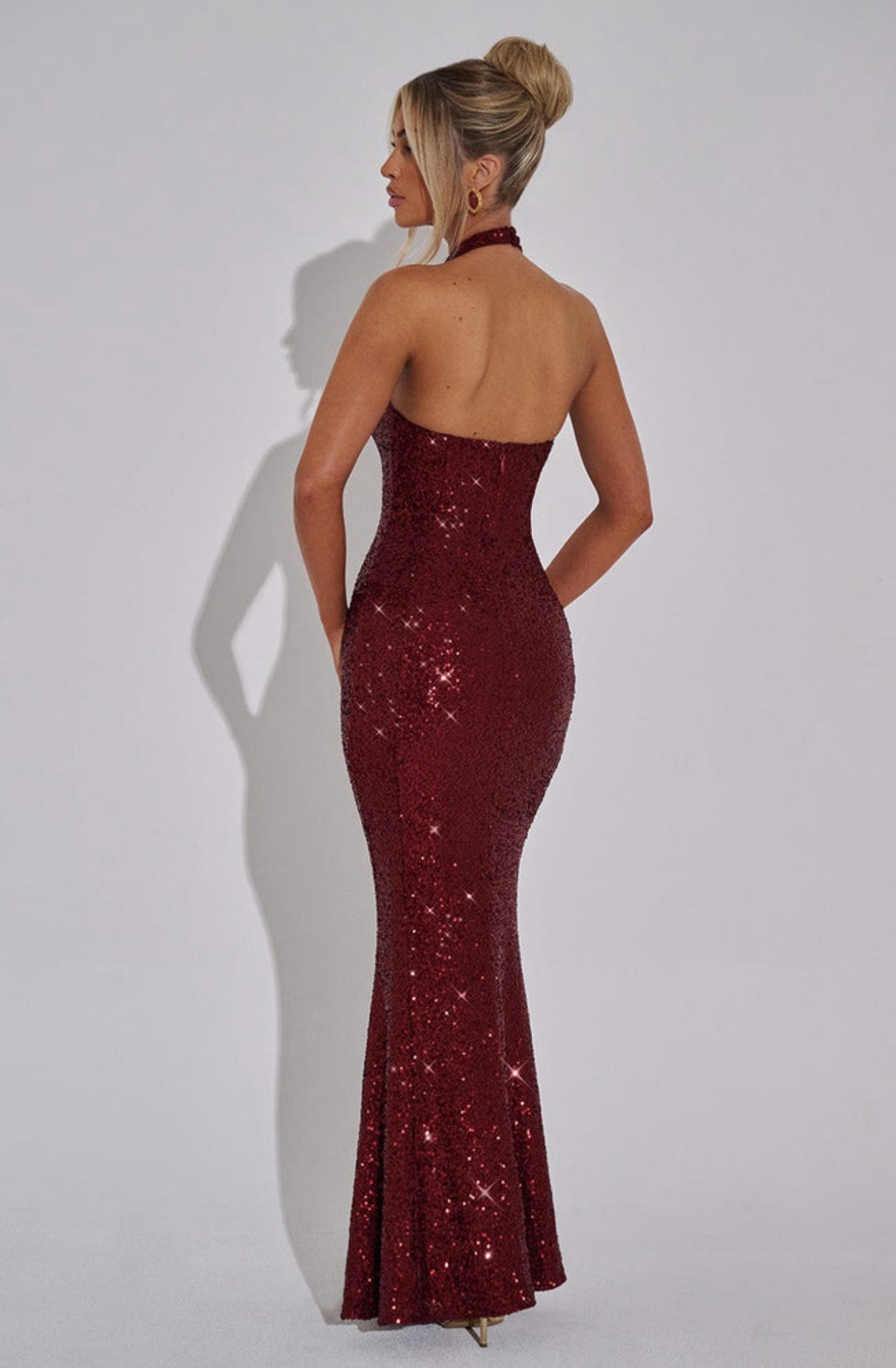 BABYBOO Odette Maxi Dress Wine