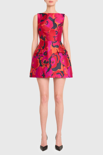 Banco Dress in Brickell Brocade
