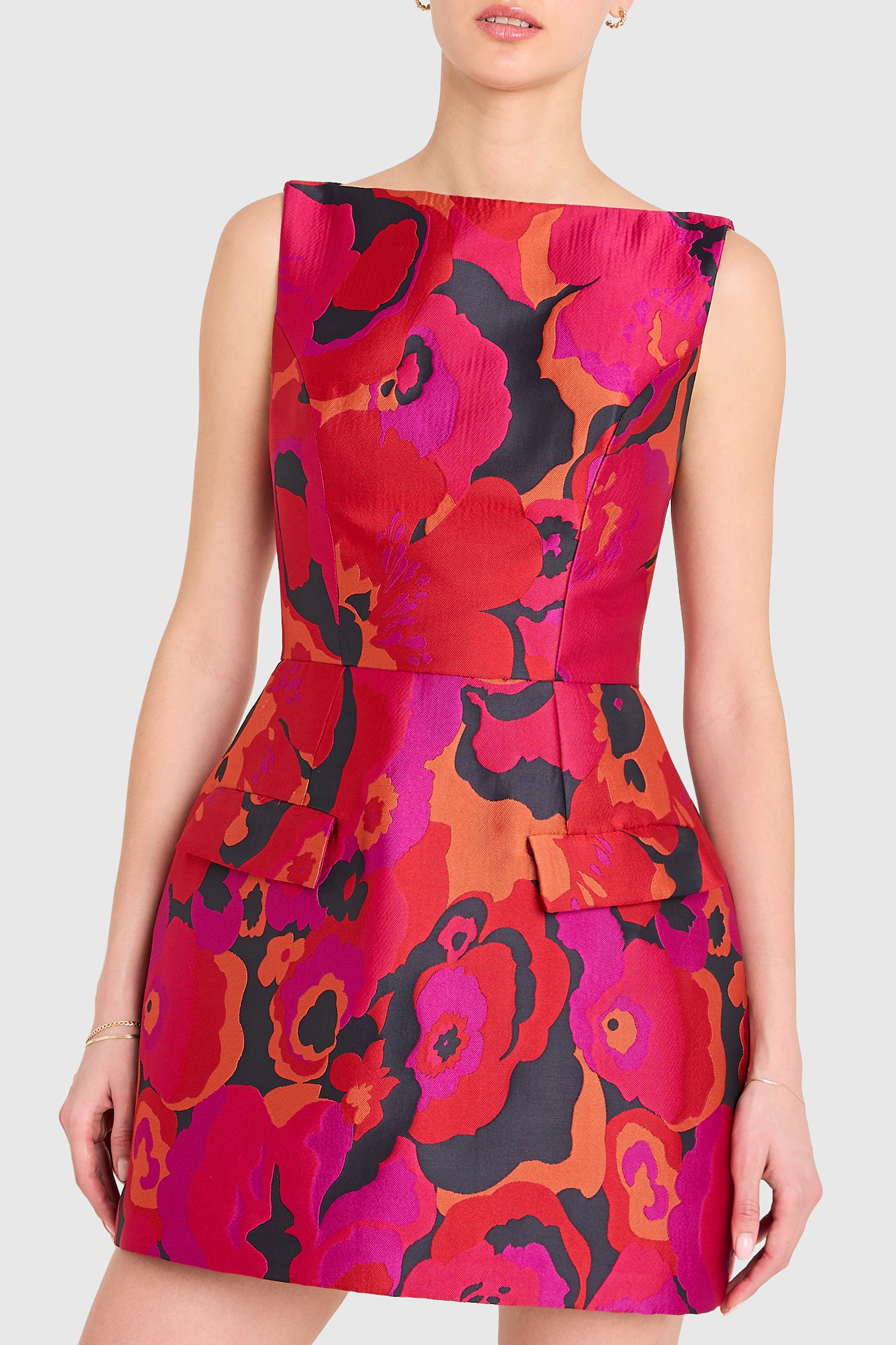 Banco Dress in Brickell Brocade