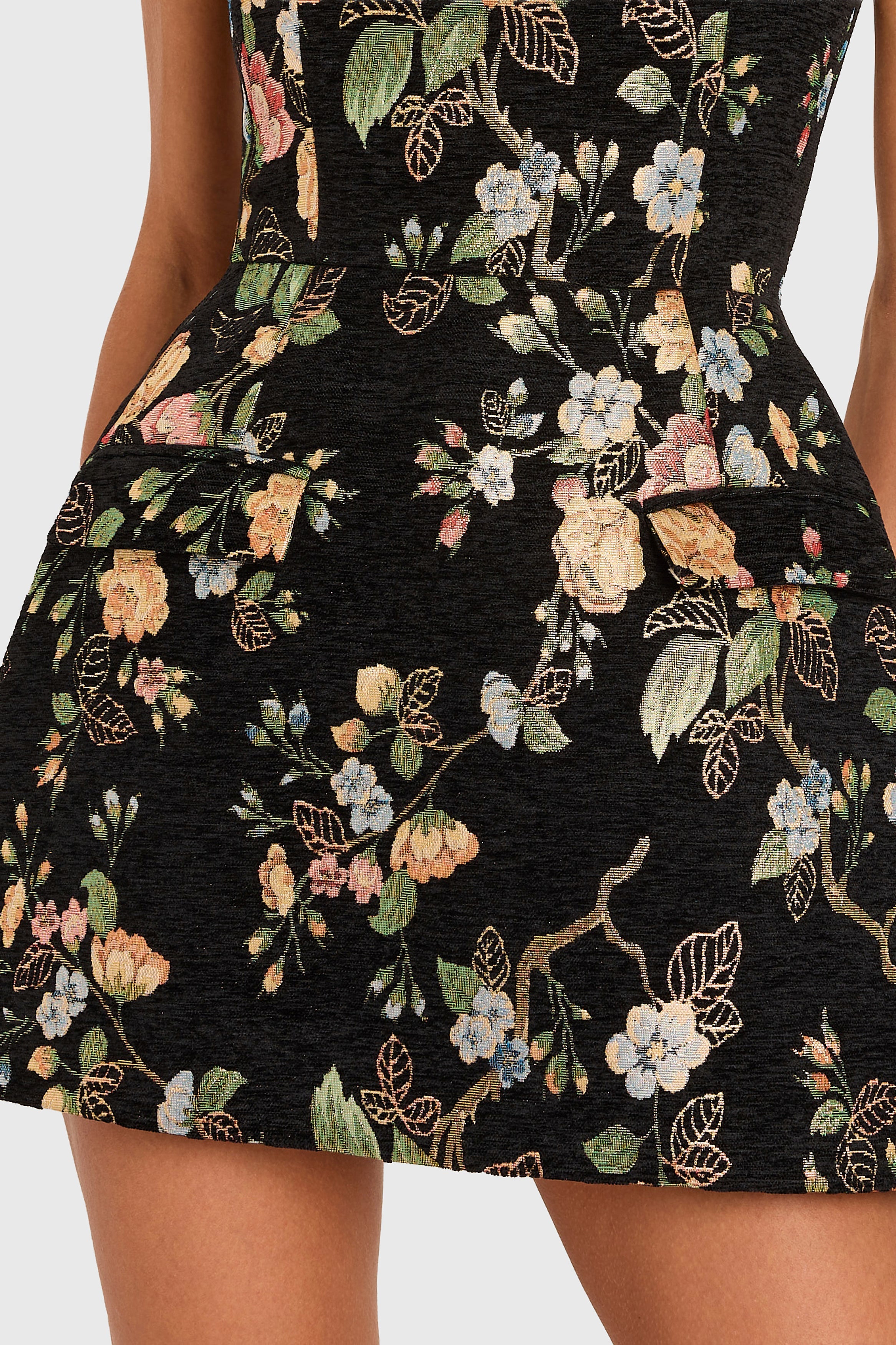 Bethany Romper in Tapestry Jacquard