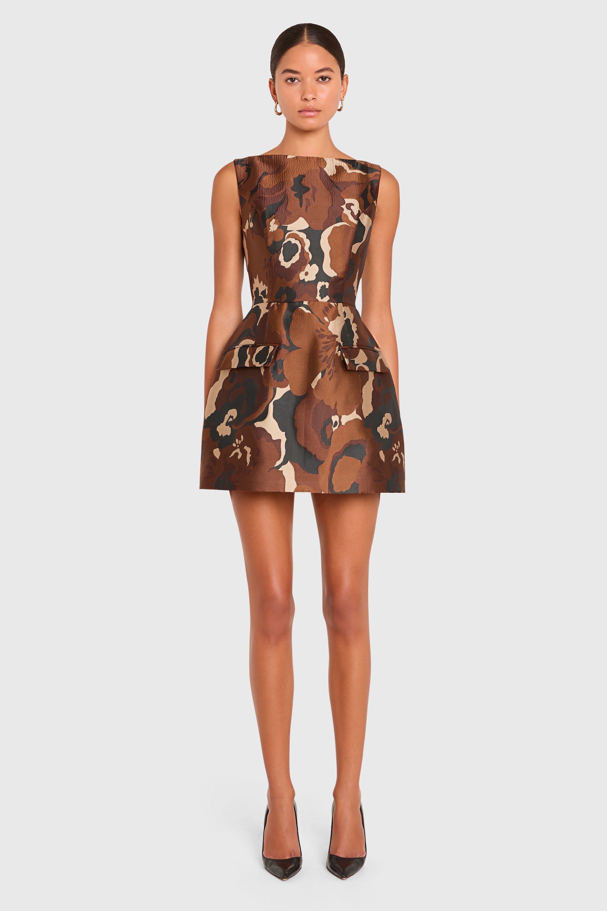 Banco Dress in Brickell Brocade