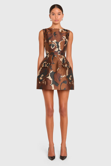 Banco Dress in Brickell Brocade