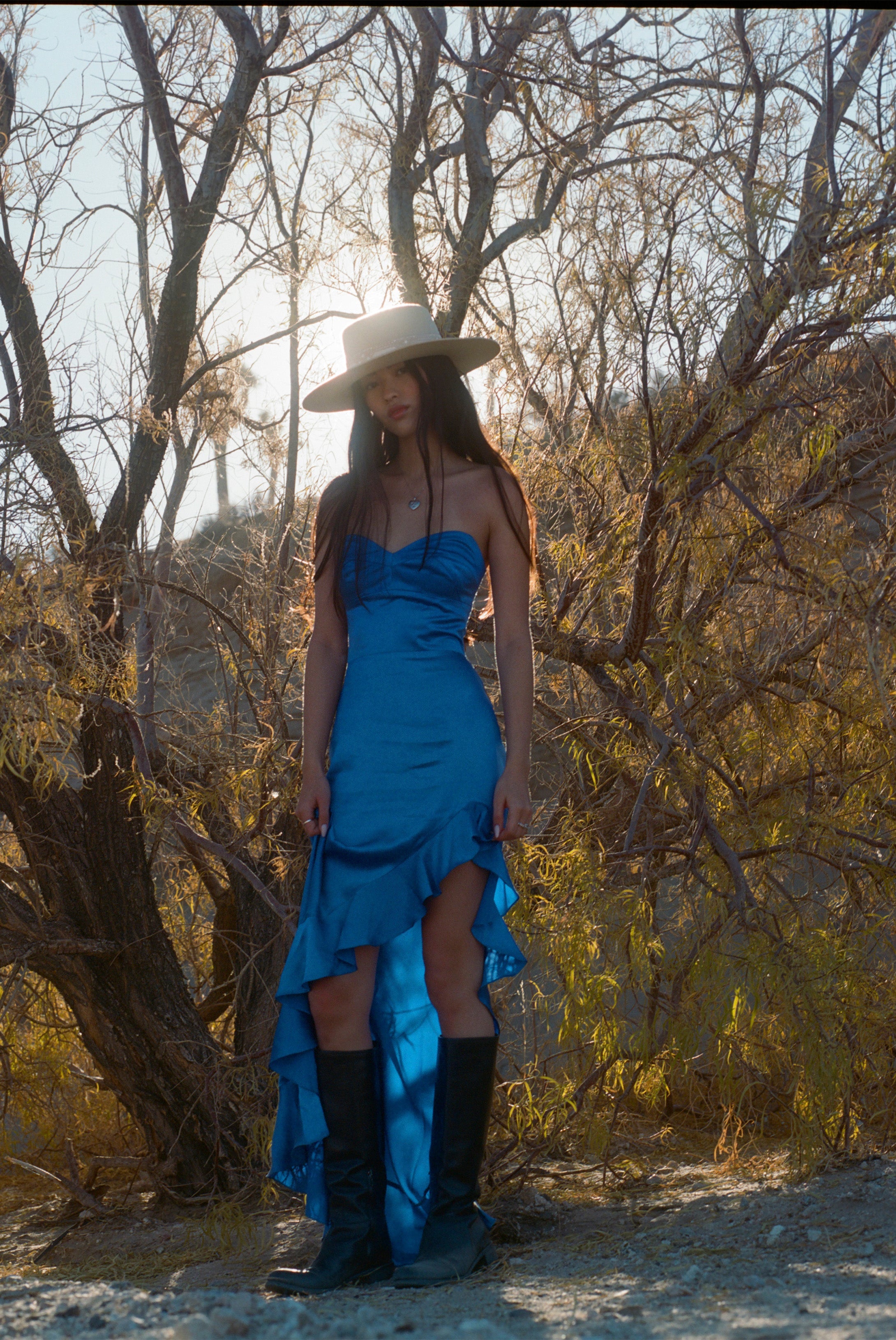 Amalia Silk Gown