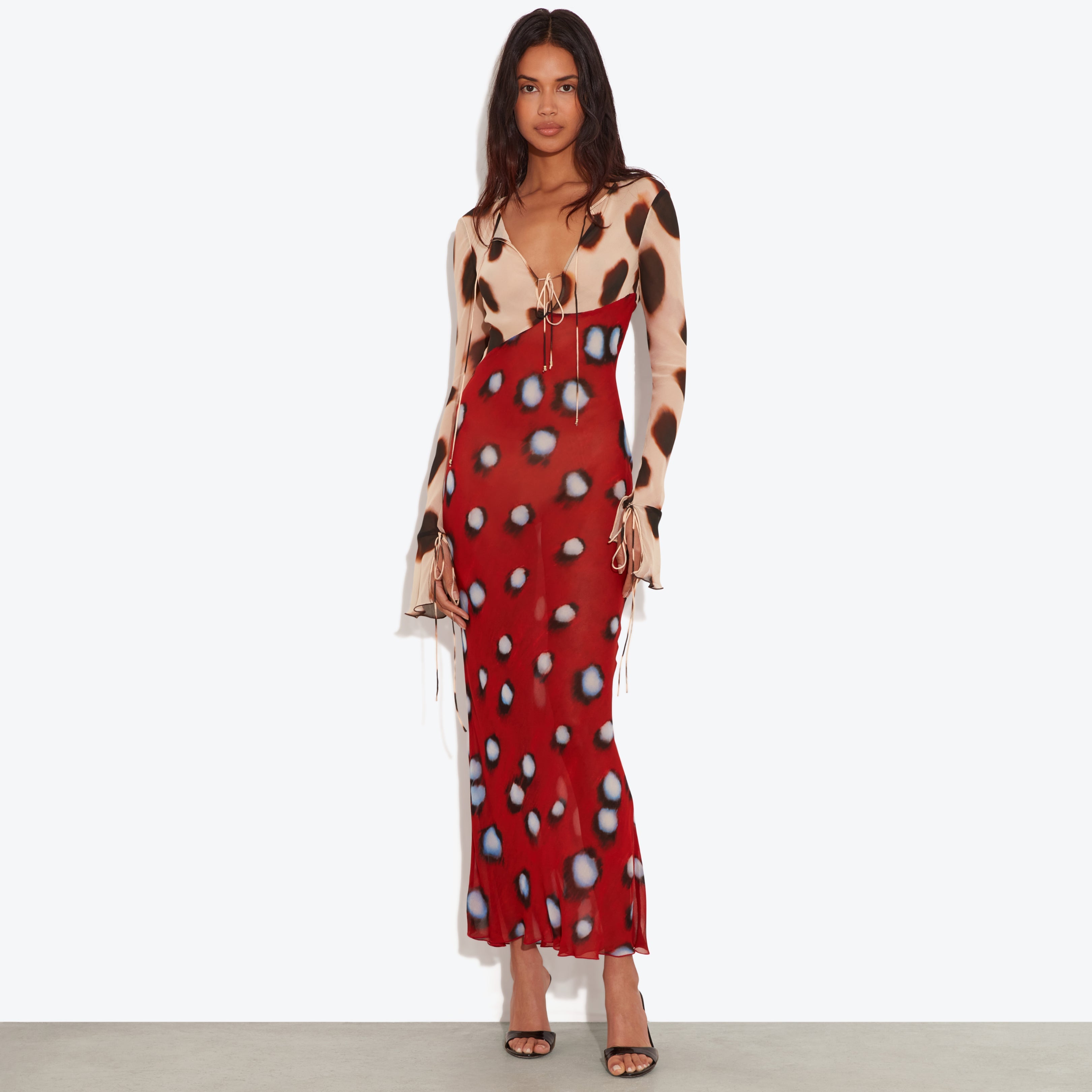 Sabine Dress Red
