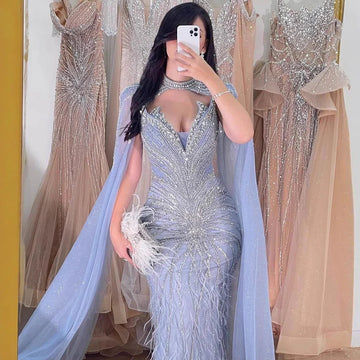 Luxury Designer Evening Dresses Mermaid Gowns for Formal Occasion LA72882 - SERENE HILL