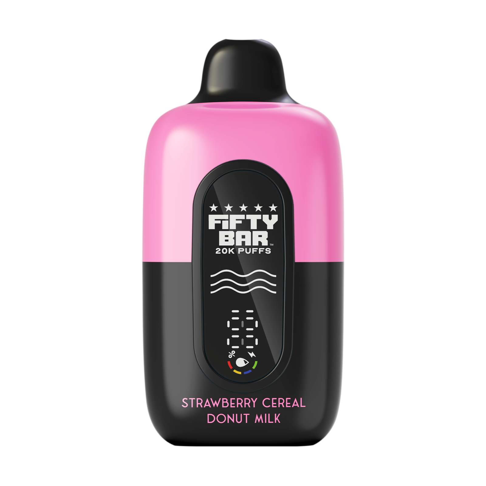 Strawberry Cereal Donut Milk Fifty Bar 20K Disposable Vape