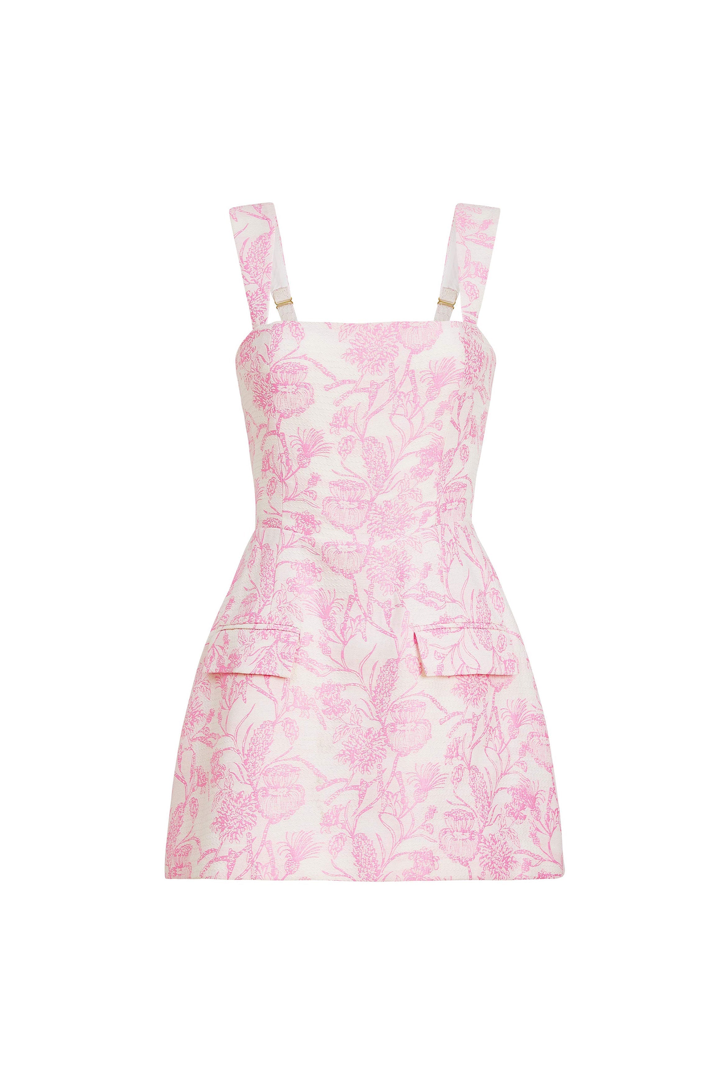 Bethany Romper in Toile Brocade