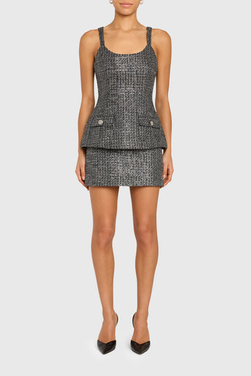 Empire Dress in Clarkson Tweed