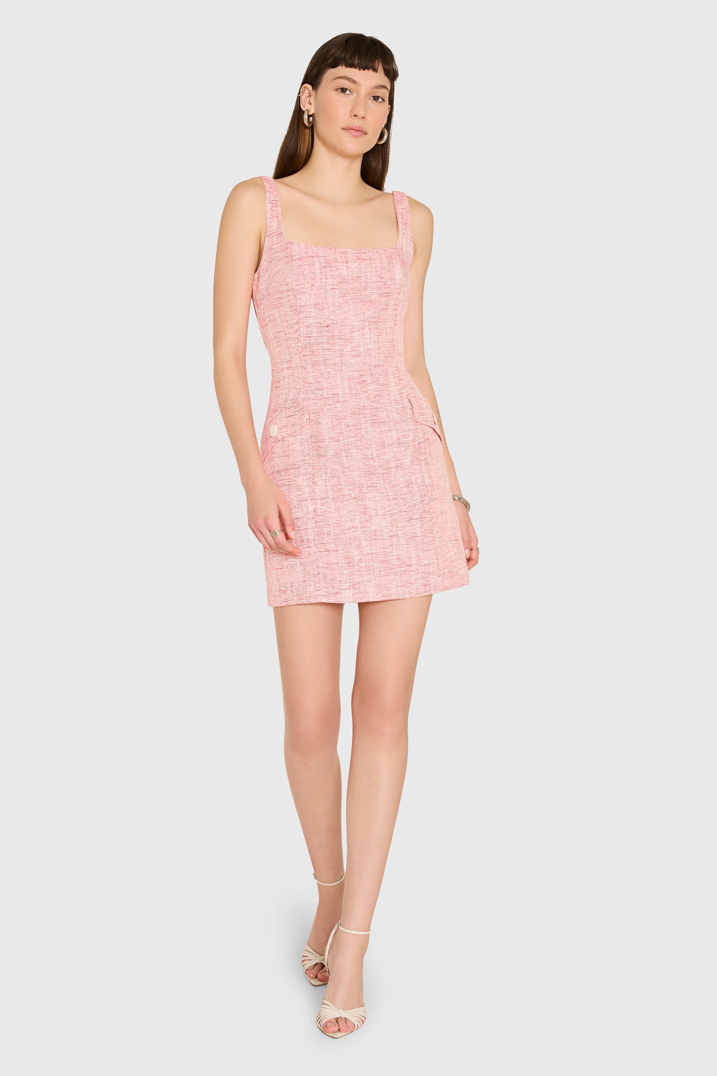 Addeline Dress in Palmira Tweed