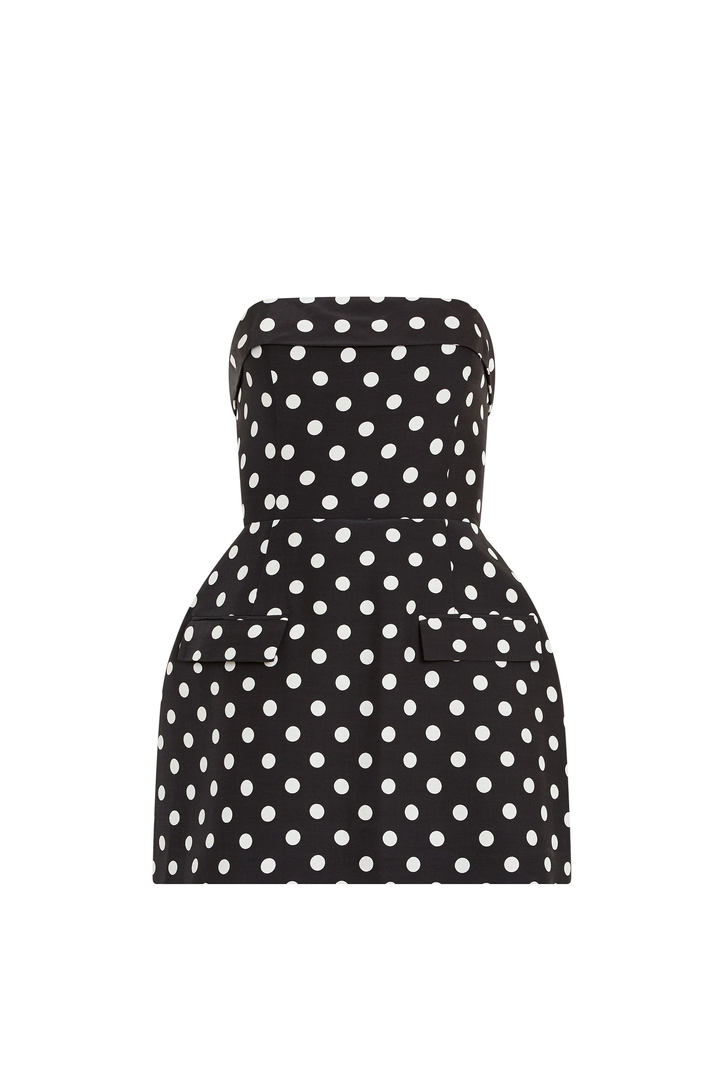Lucienne Skort Romper in Polka Dot