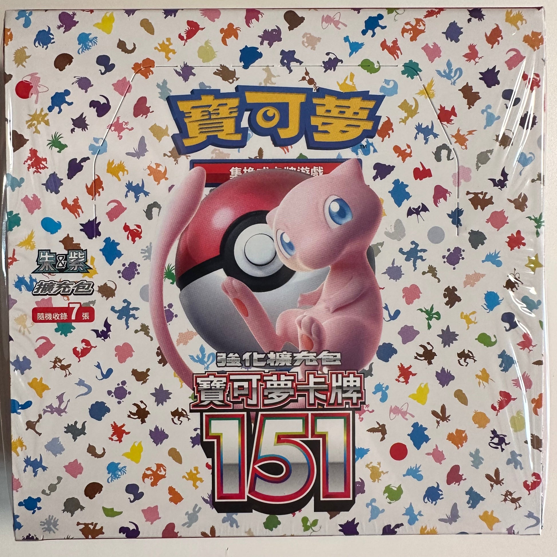 Pokemon TCG Traditional Chinese Scarlet & Violet Pokemon 151 (SV2a F) Booster Box
