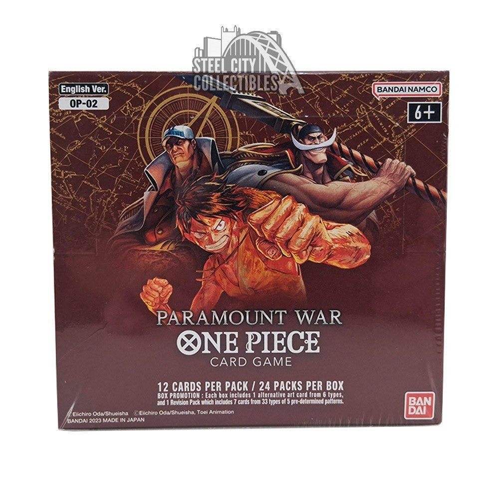 One Piece OP-02 Paramount War Booster Box