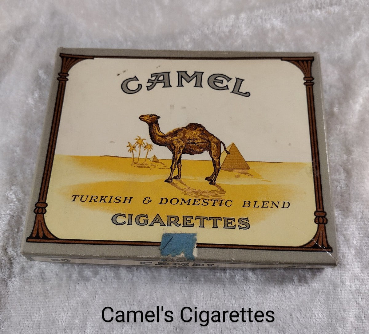 Vintage Camel Turkish & Domestic Blend Cigarette Box!