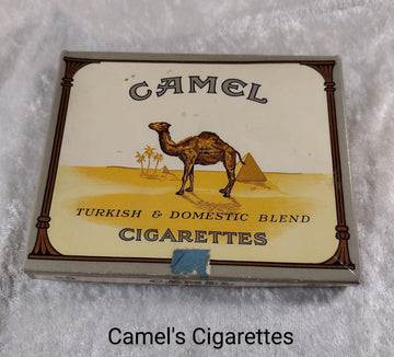 Vintage Camel Turkish & Domestic Blend Cigarette Box!