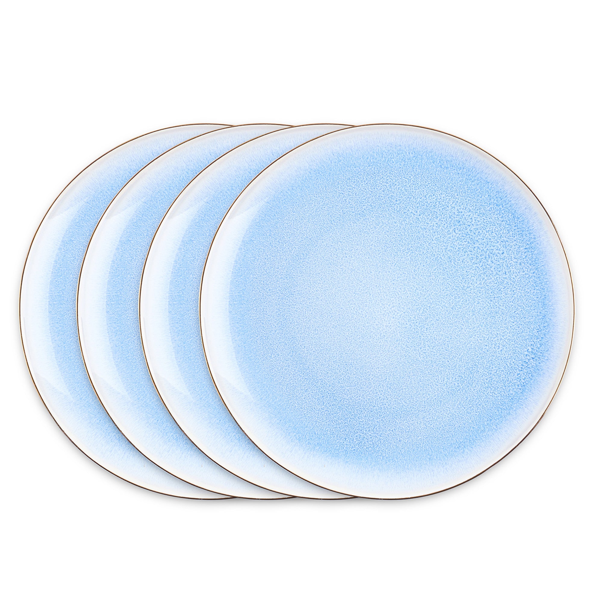 Monxra Porcelain Dinner Plate - Blue