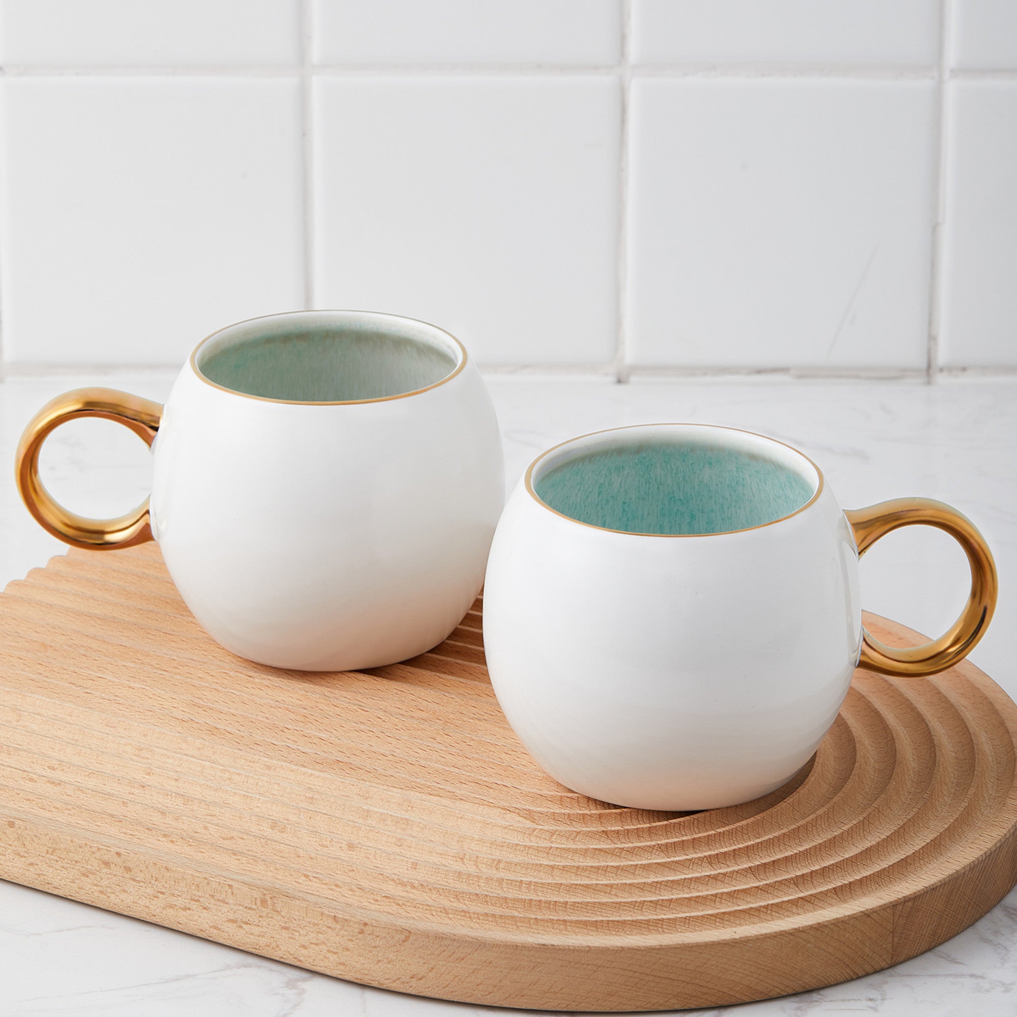 Monxra Porcelain Mug - Mint