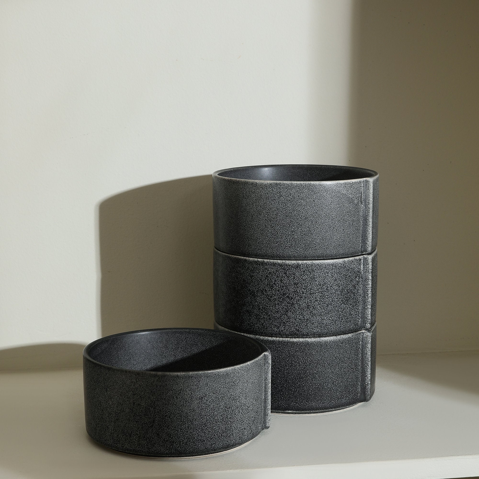 Monxra Stoneware Bowl - Charcoal
