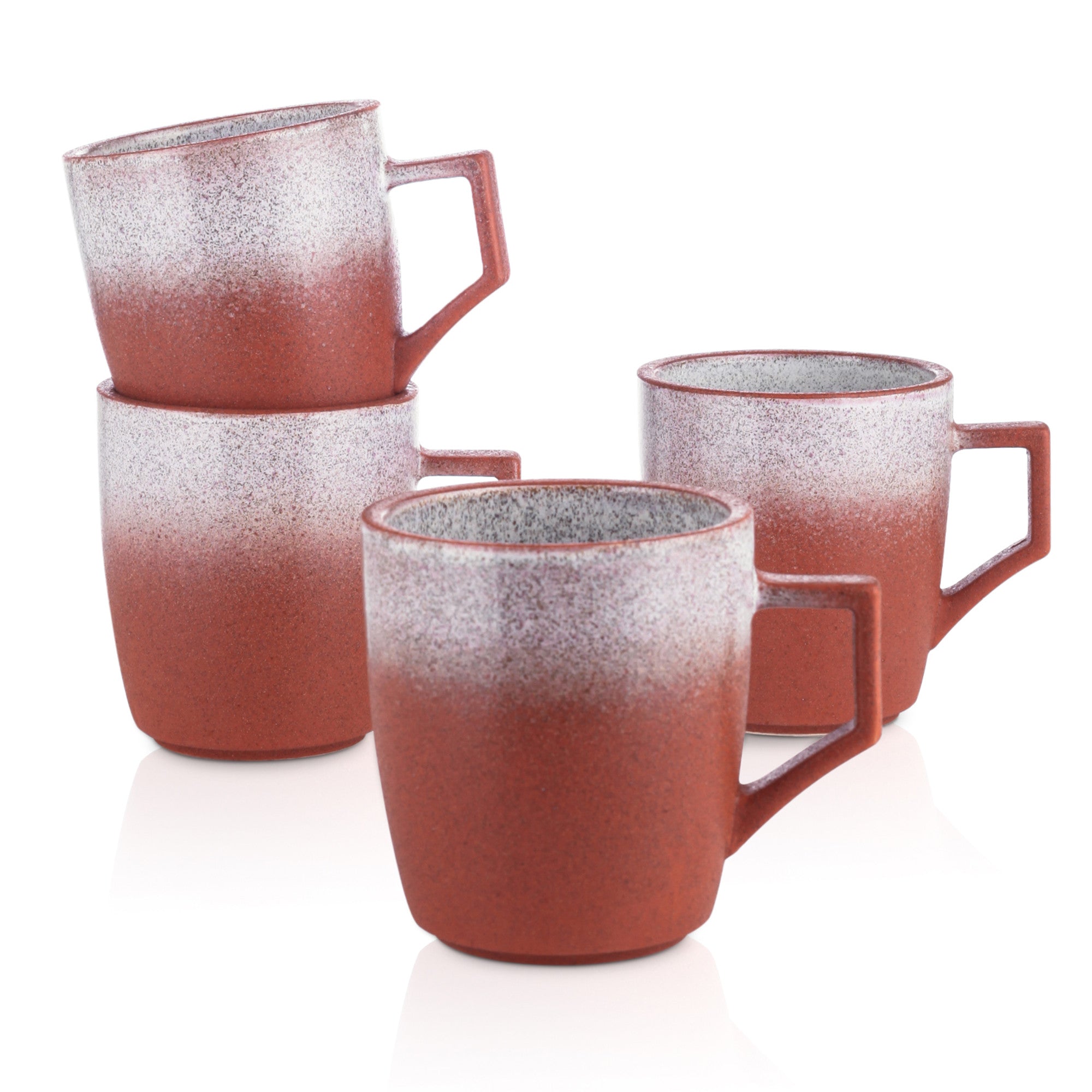 Monxra Stoneware Mug - Red