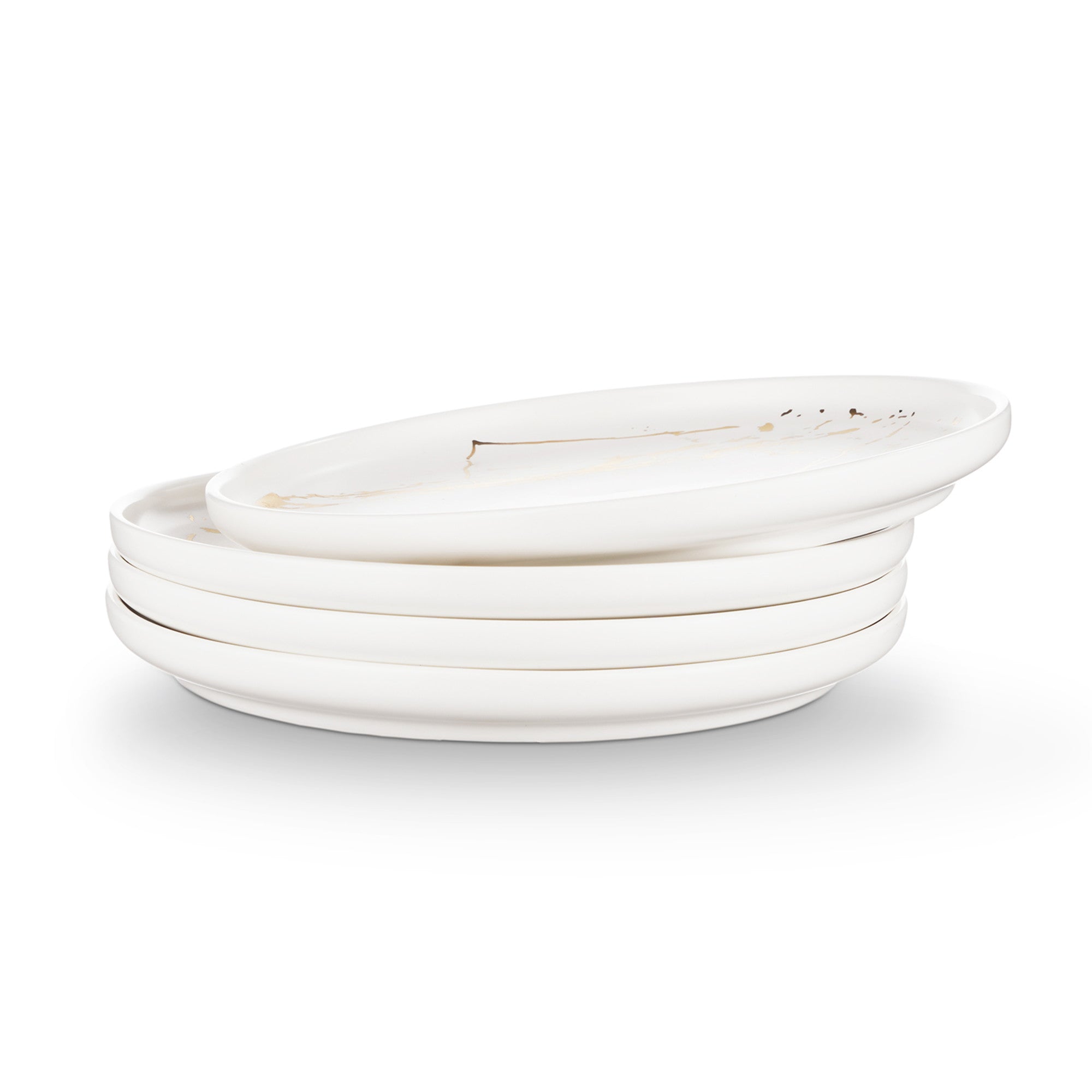 Monxra Porcelain Salad Plate - White