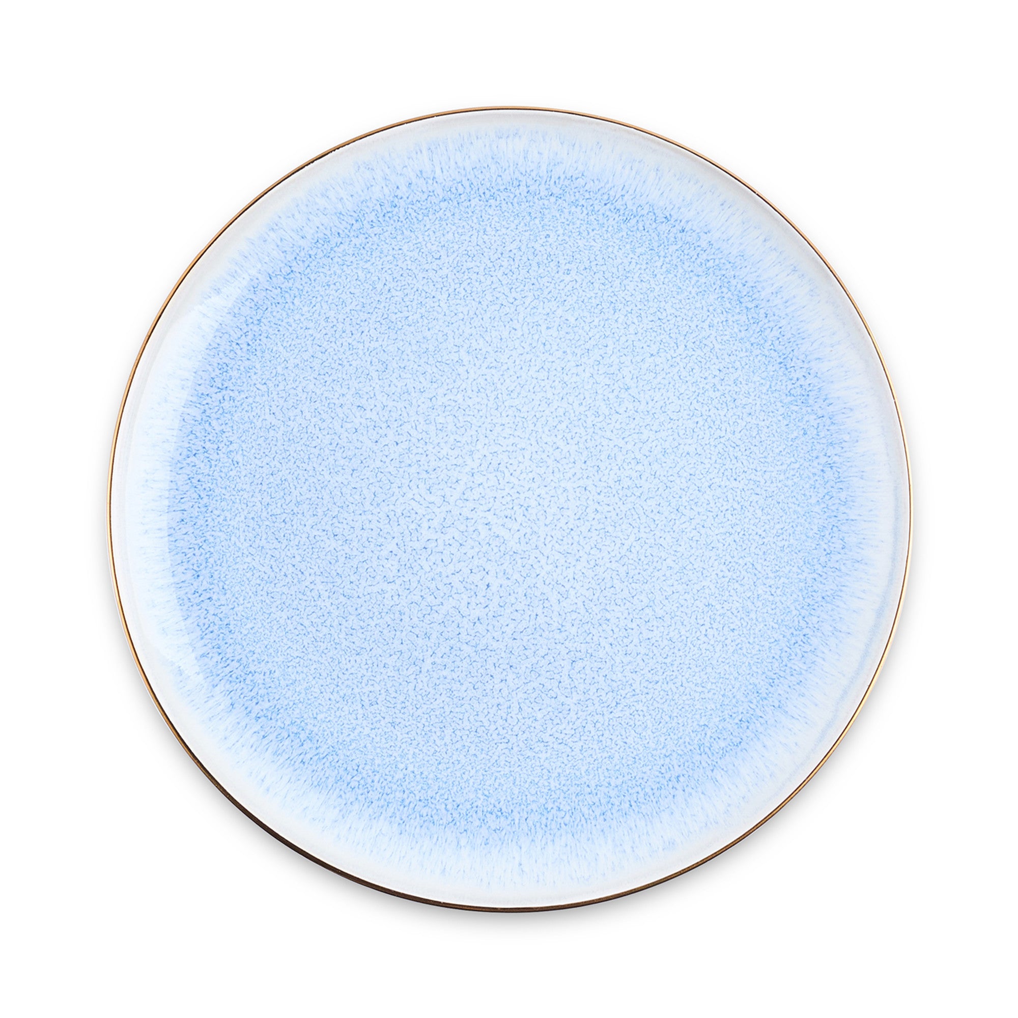Monxra Porcelain Salad Plate - Blue