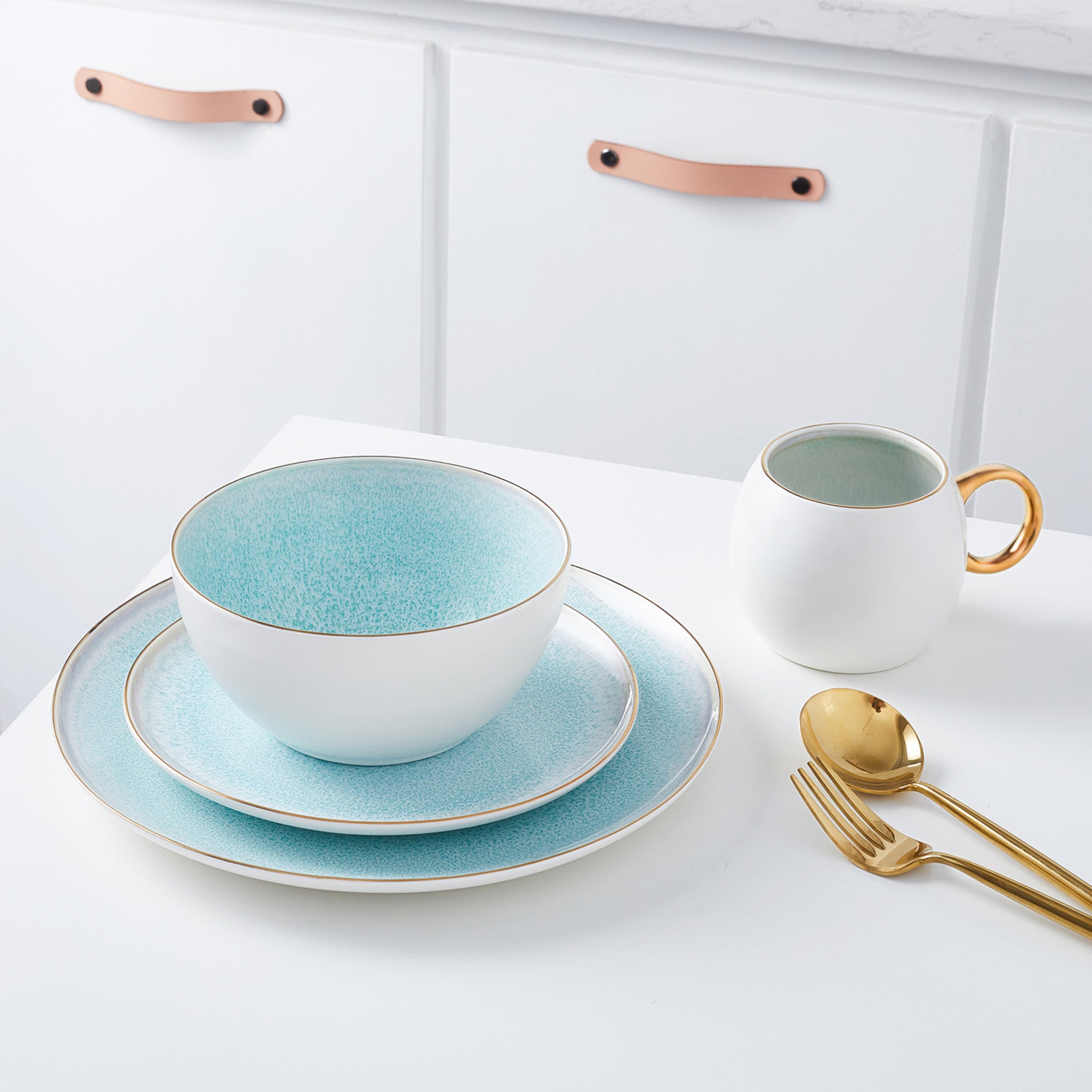 Monxra Porcelain Bowl - Mint