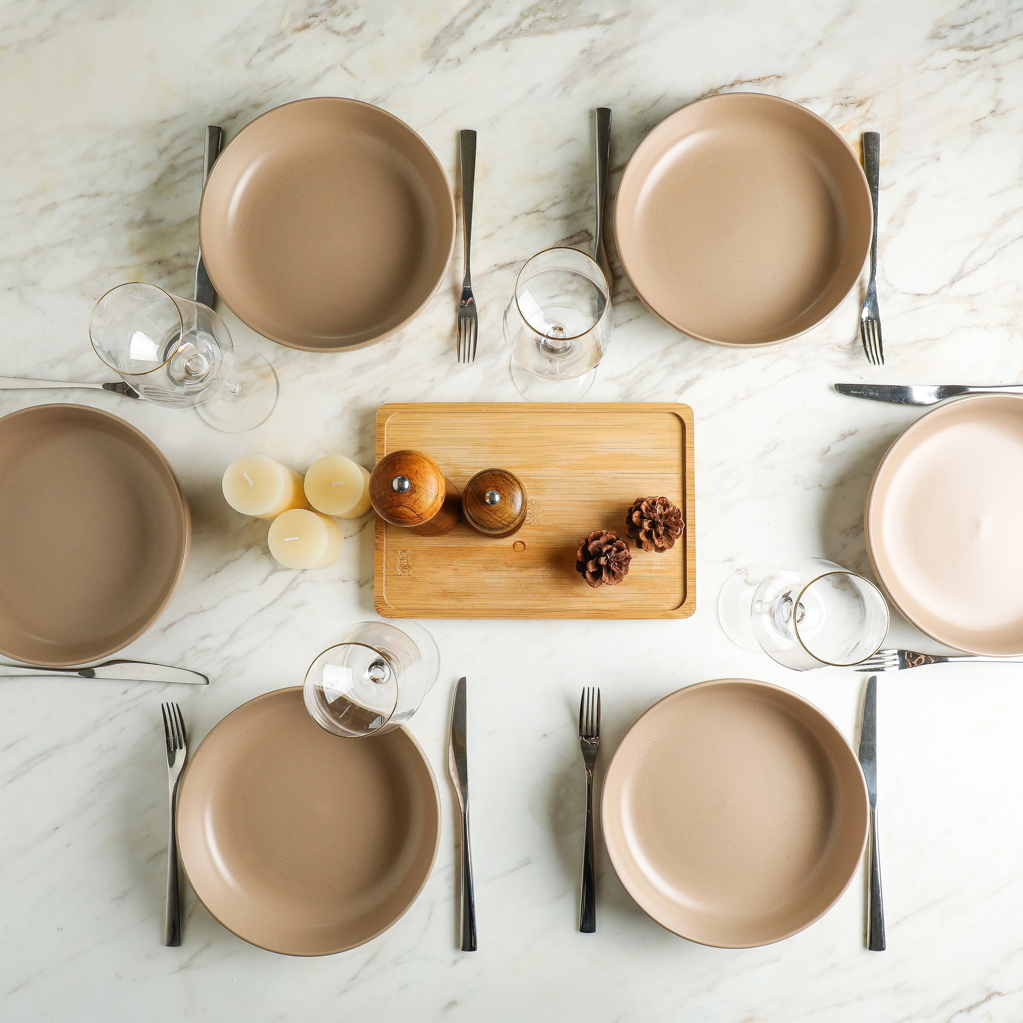 Monxra Stoneware Bowl - Beige