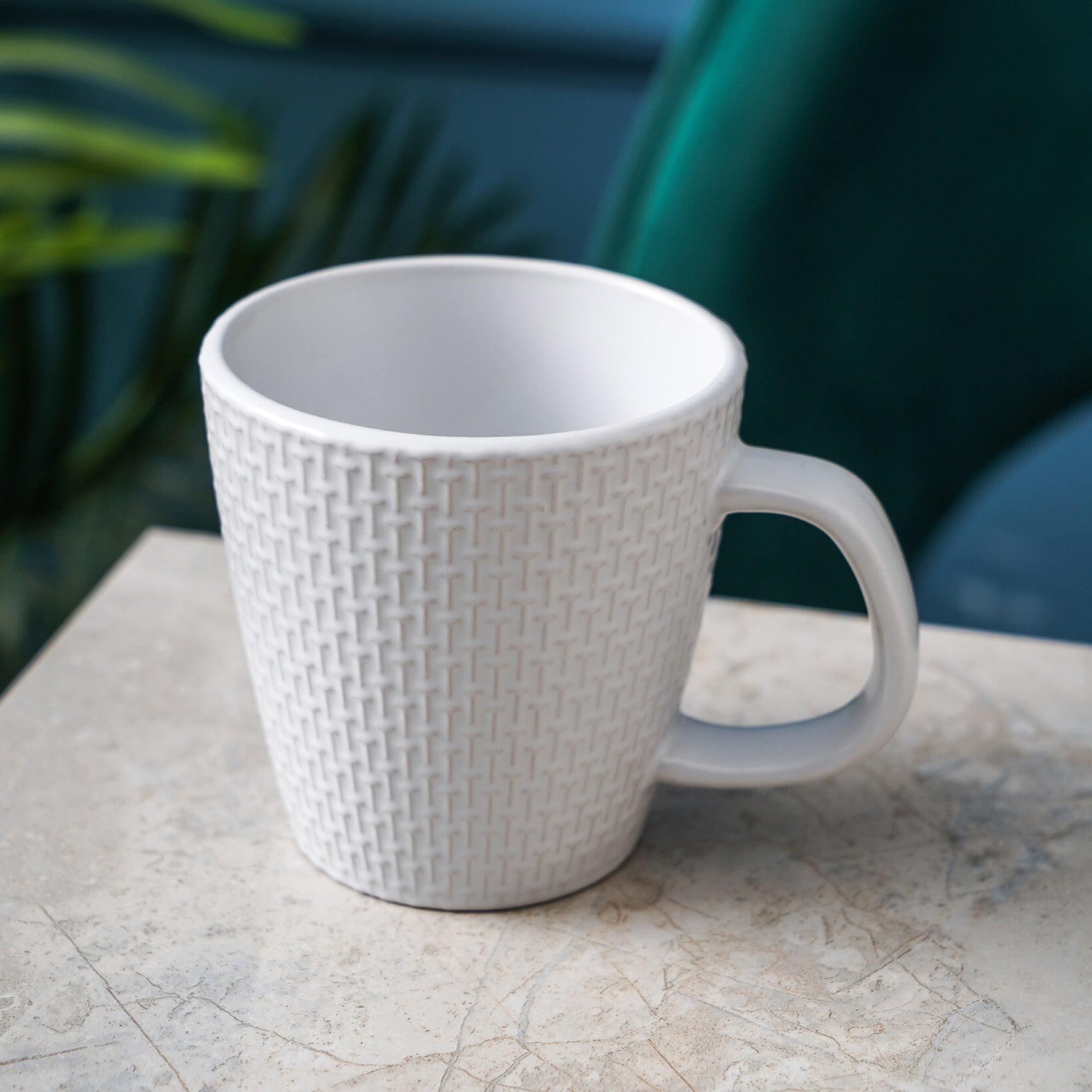 Monxra Stoneware Mug - White