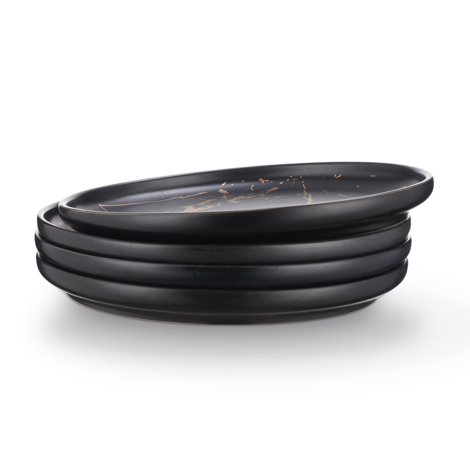 Monxra Porcelain Dinner Plate - Black