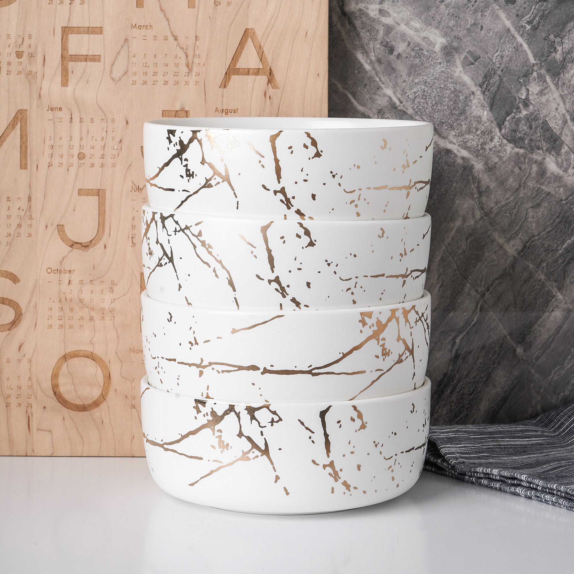 Monxra Porcelain Bowl - White