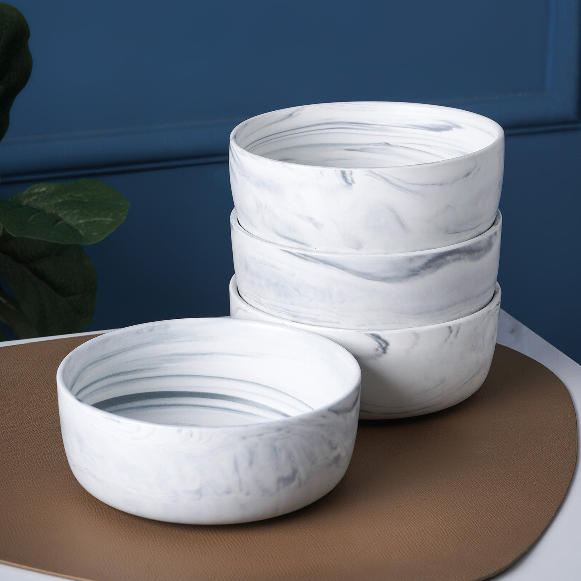 Monxra Porcelain Bowl - Gray